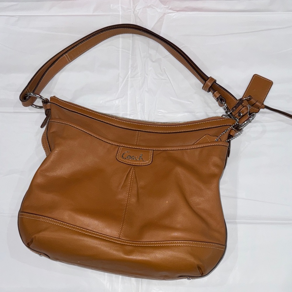 Coach Brown Leather Shoulder Bag